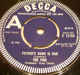 the fire father's name is dad